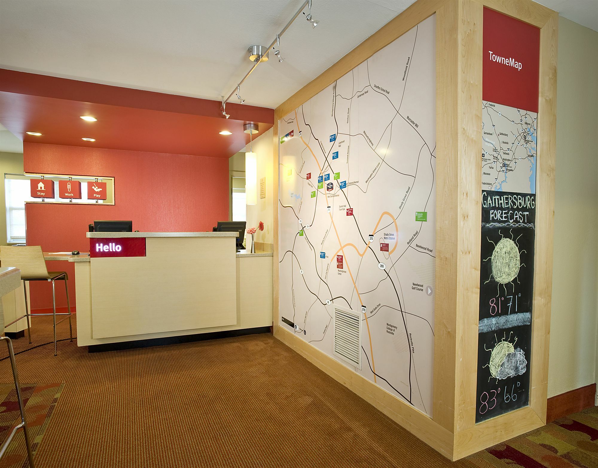 Towneplace Suites Gaithersburg Buitenkant foto